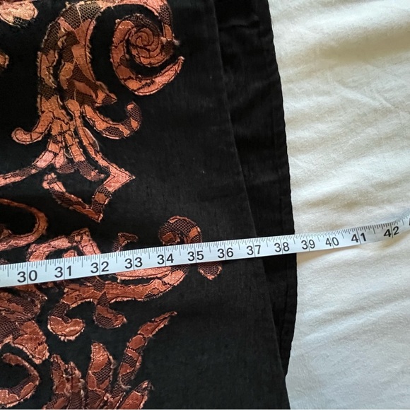 Yoana Baraschi Mirissa Black/Copper Orange Dress Fit/flare style w/Pockets… - Picture 15 of 16